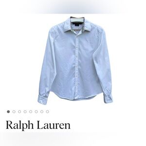Polo Ralph Lauren Sport Women’s Long-Sleeve, Slim Fit Button-Down w/ White Pony